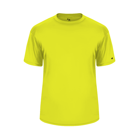 Badger Sport B-Core Tee, Sizes 2XL-4XL (412000-002208), Color 'Safety Yellow'